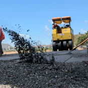 Obras de pavimentação